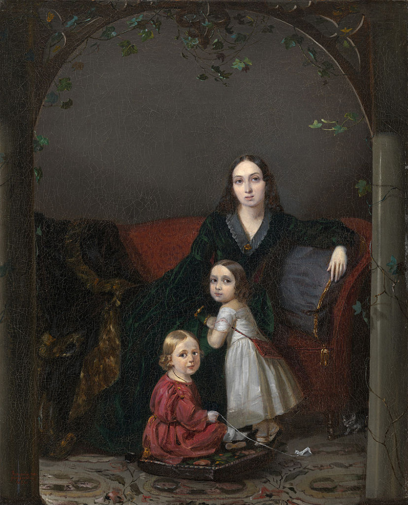 Петр Захаров. «Семейный портрет». 1840
Источник: MacDougall’s Петр Захаров. «Семейный портрет». 1840
Источник: MacDougall’s