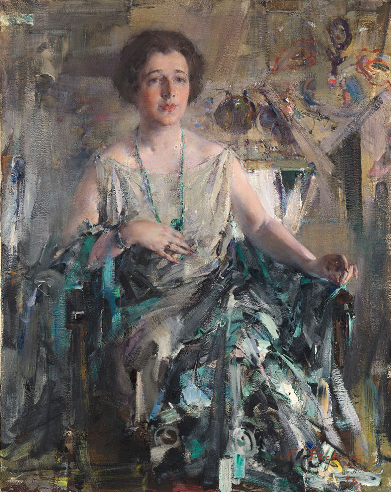 Николай Фешин. «Портрет Дуэйн». 1926
Источник: MacDougall’s
Второй по стоимости лот на торгах MacD Николай Фешин. «Портрет Дуэйн». 1926
Источник: MacDougall’s
Второй по стоимости лот на торгах MacD
