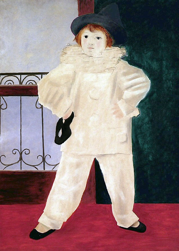 Пабло Пикассо. «Поль в костюме Пьеро». 1925 Пабло Пикассо. «Поль в костюме Пьеро». 1925