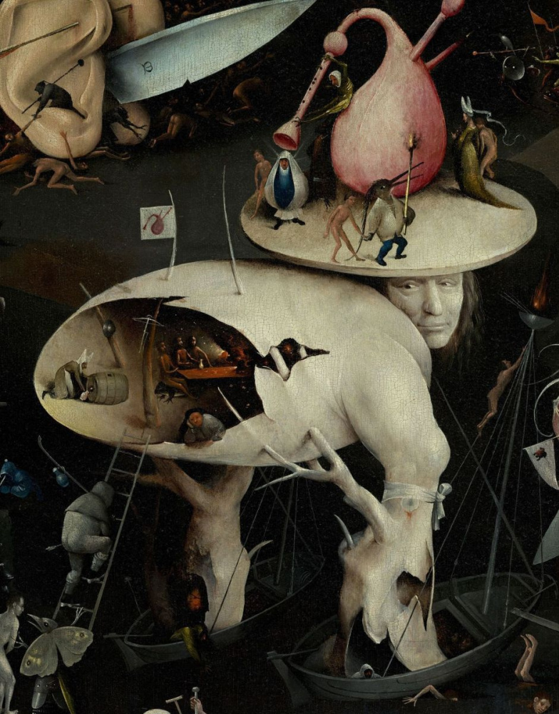 Who knows? Bosch knows. The Garden of Earthly Delights zoomed in Who knows? Bosch knows. The Garden of Earthly Delights zoomed in