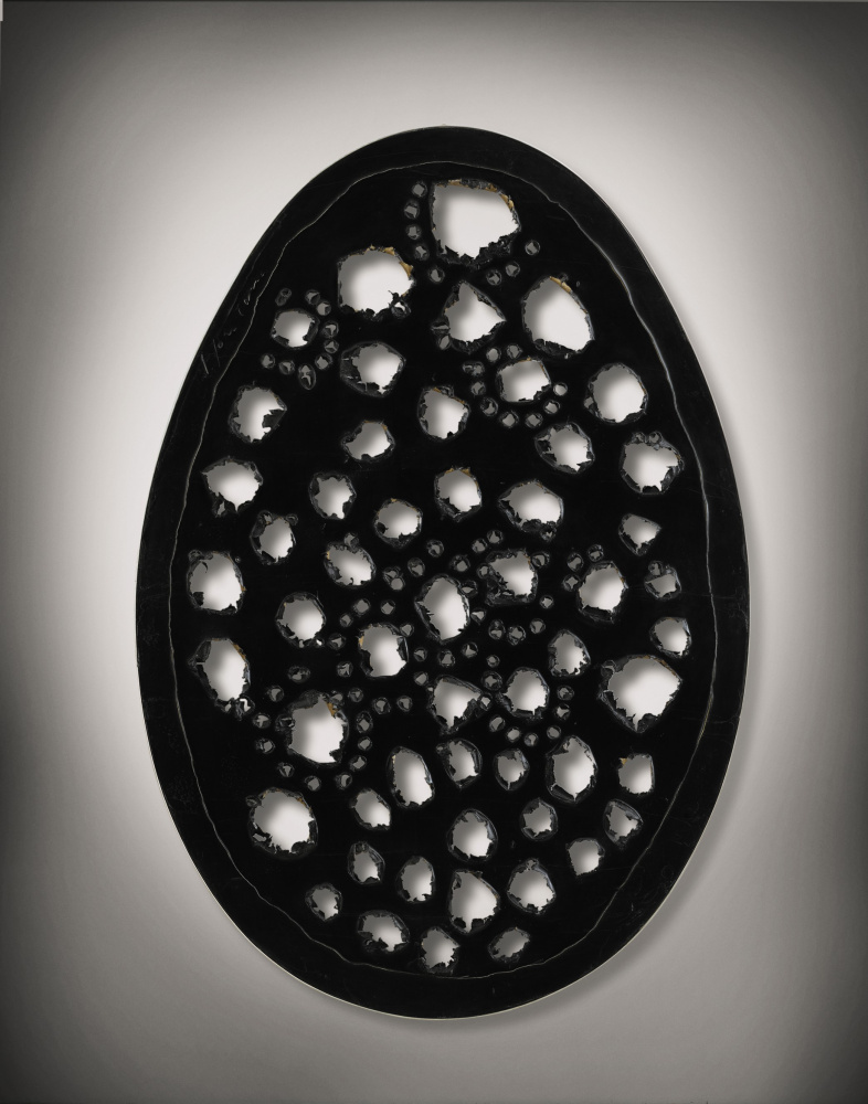 In 2015, at the auction of Italian art Sotheby’s in London, the work Spatial concept. The End of God In 2015, at the auction of Italian art Sotheby’s in London, the work Spatial concept. The End of God