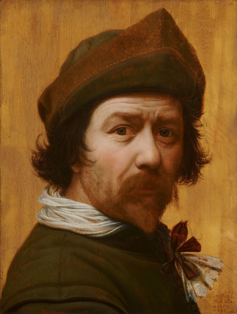 Huygh Pietersz Voskuyl, «Автопортрет», ок. 1638, Галерея Маурициейс, Гаага Huygh Pietersz Voskuyl, «Автопортрет», ок. 1638, Галерея Маурициейс, Гаага