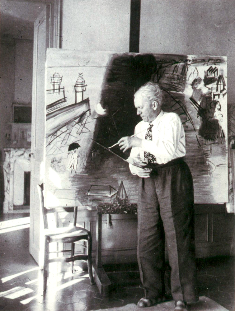 Raoul Dufy in his studio. Source — kolybanov.livejournal.com Raoul Dufy in his studio. Source — kolybanov.livejournal.com