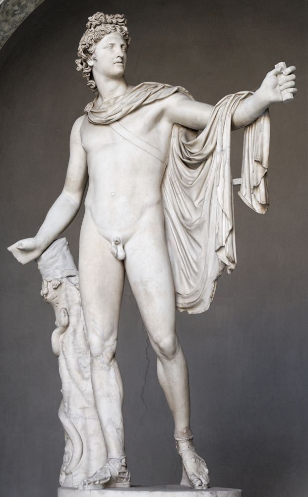 Gustave Flaubert admired the sandals of the ancient Greece on the legs of the Apollo Belvedere statu Gustave Flaubert admired the sandals of the ancient Greece on the legs of the Apollo Belvedere statu