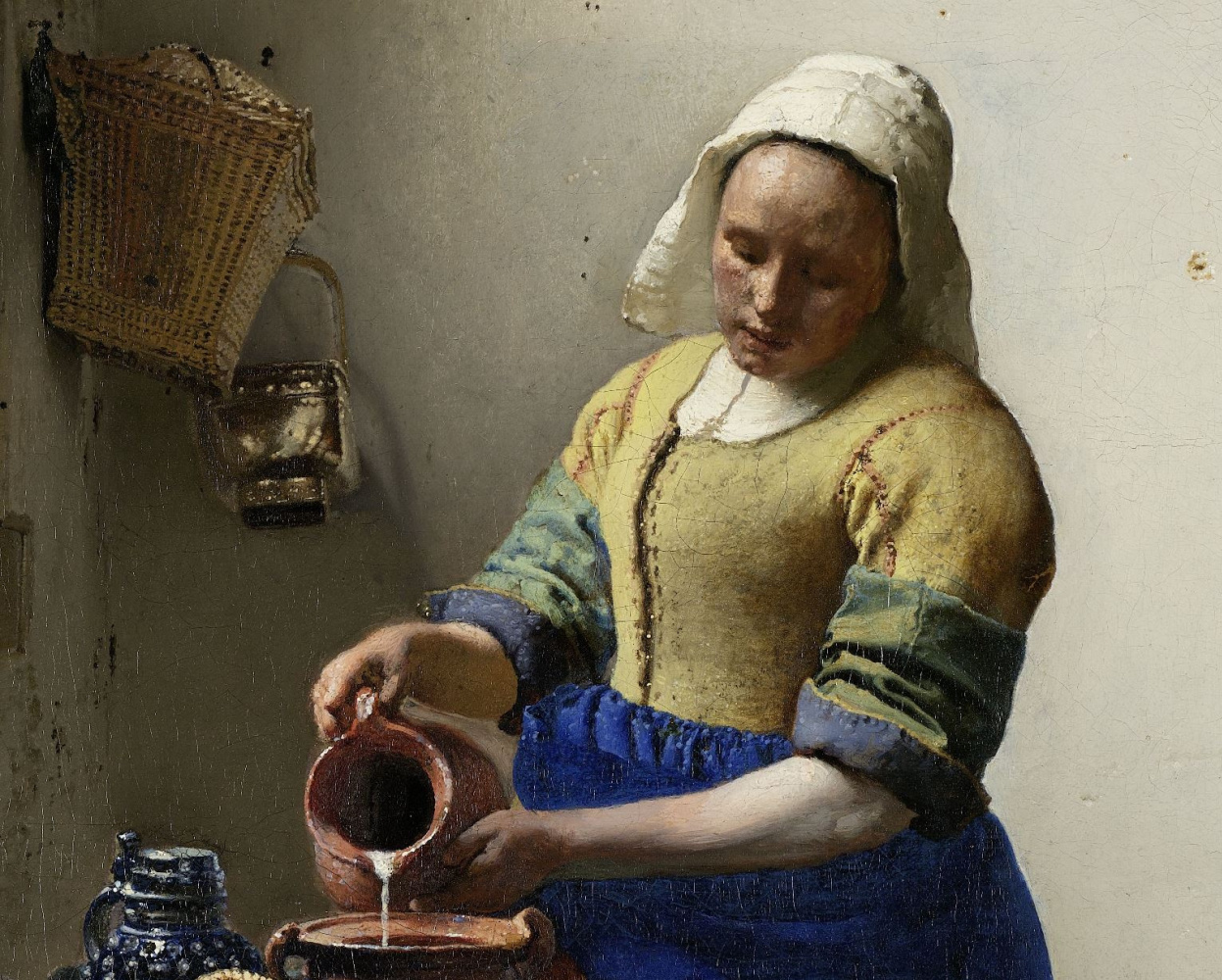 A third of Vermeer's surviving oeuvre is on display at the Louvre