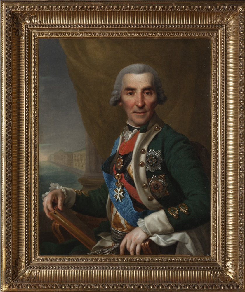 Дмитрий Левицкий. Портрет И.Л. Голенищева‑Кутузова. Конец XVIII в. Дмитрий Левицкий. Портрет И.Л. Голенищева‑Кутузова. Конец XVIII в.