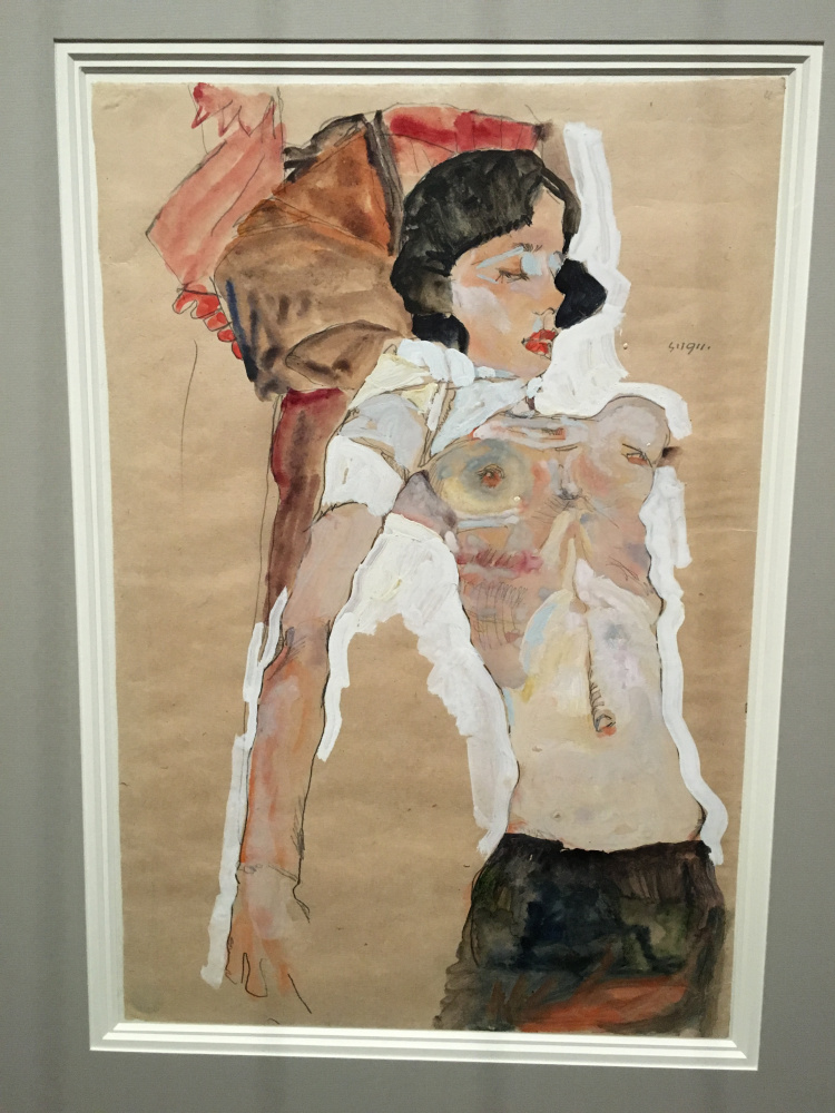 Egon Schiele, Lying Half-Naked Woman, 1911. Albertina, Vienna Egon Schiele, Lying Half-Naked Woman, 1911. Albertina, Vienna