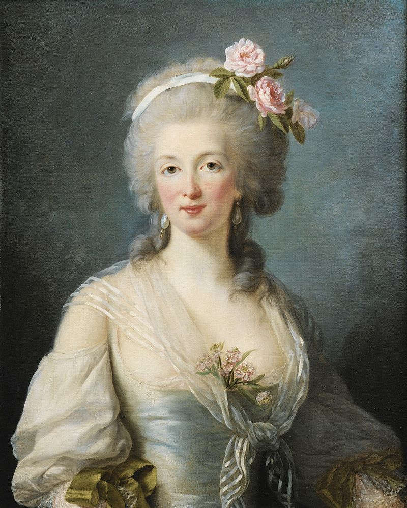 Элизабет Виже-Лебрен. Портрет Жанны де Валуа-Сен-Реми (1780) Элизабет Виже-Лебрен. Портрет Жанны де Валуа-Сен-Реми (1780)