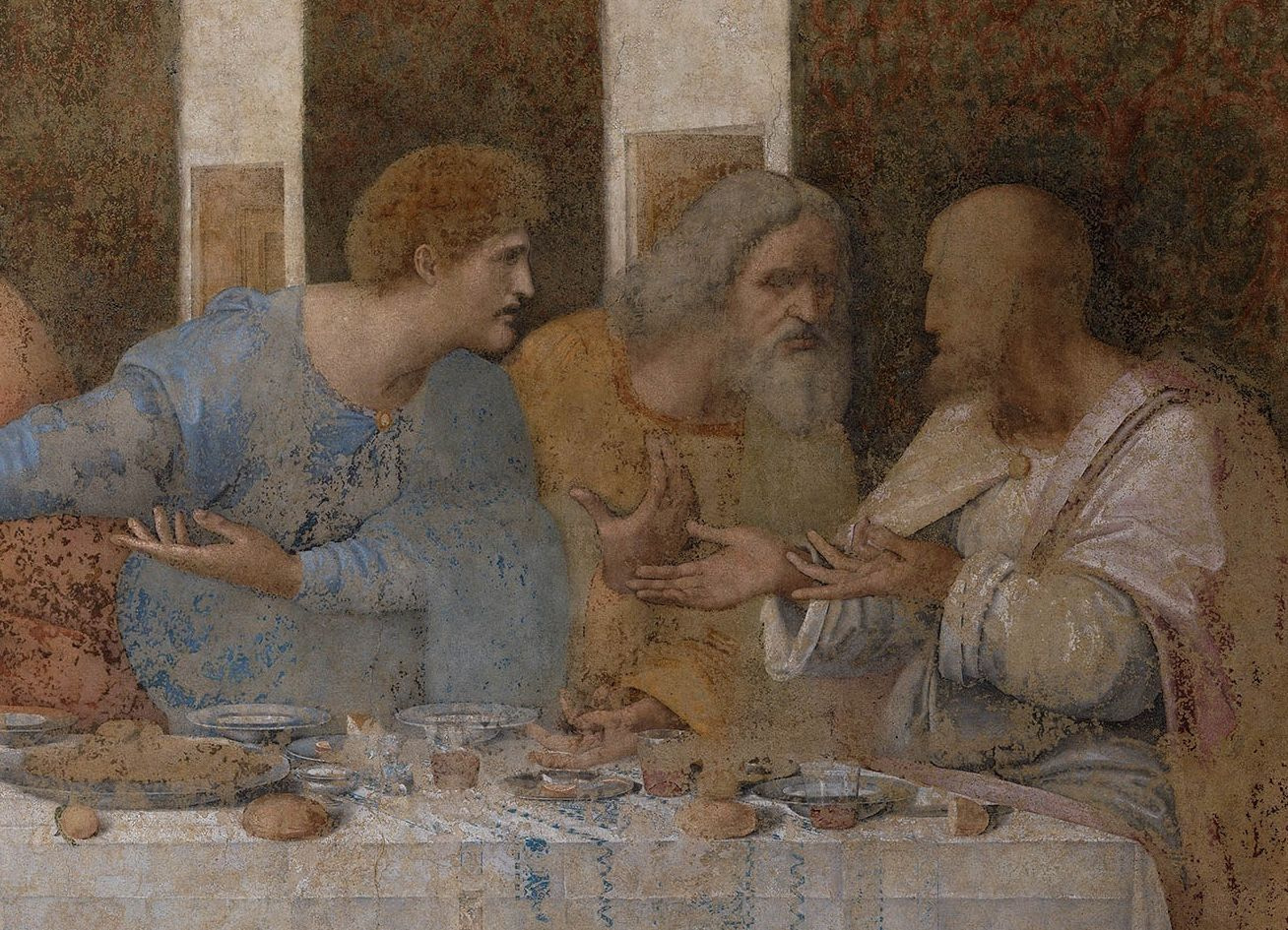 Сколько человек изображено на картине леонардо да винчи тайная вечеря