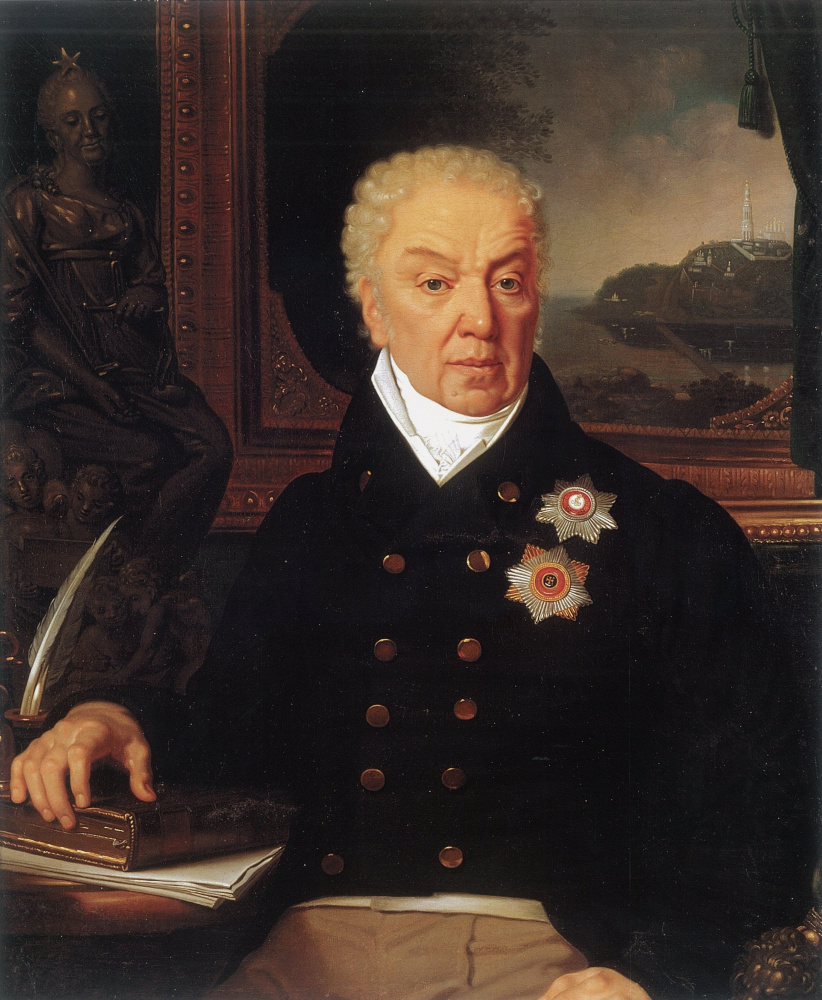 Владимир Боровиковский. Портрет министра юстиции Д.П. Трощинского. 1819. (Национальный художественны Владимир Боровиковский. Портрет министра юстиции Д.П. Трощинского. 1819. (Национальный художественны