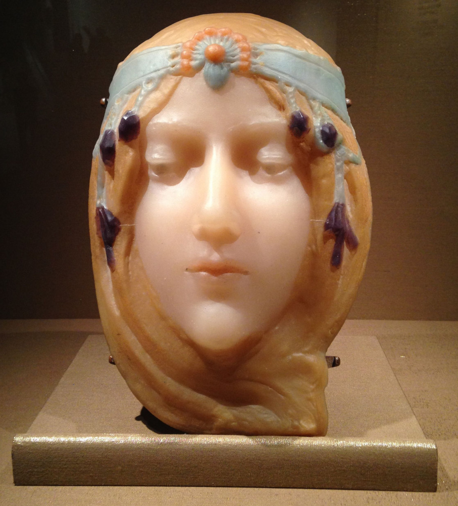 Georges Despret, Mask of Cléo de Mérode, 1909 Georges Despret, Mask of Cléo de Mérode, 1909