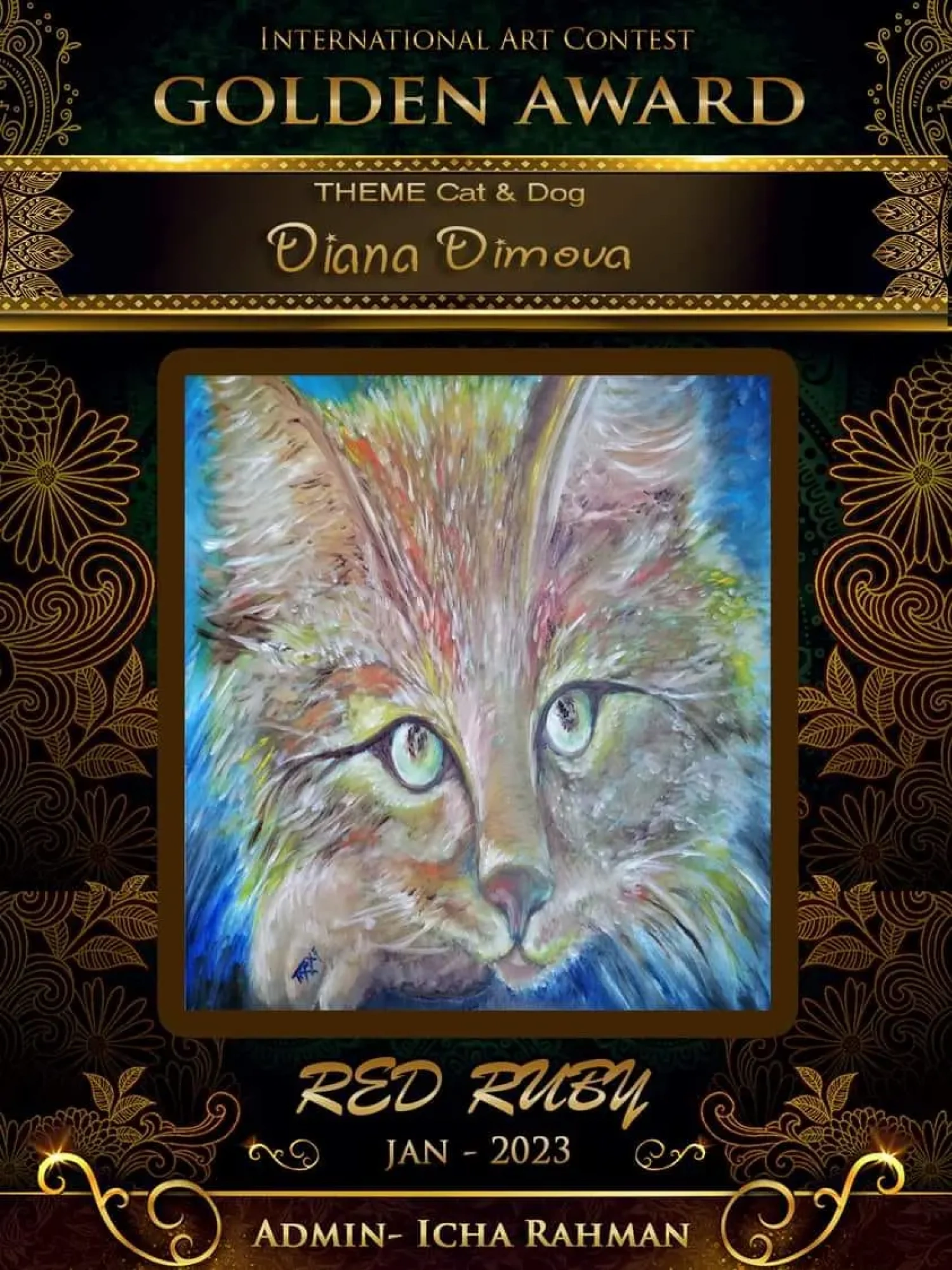 Diana Dimova-TRAXI  GOLD AWARD