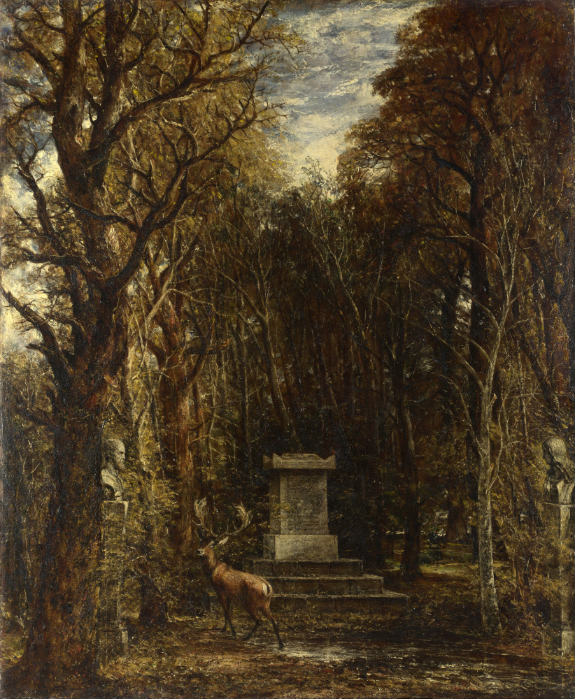 John Constable. Cenotaph. The memory of sir Joshua Reynolds