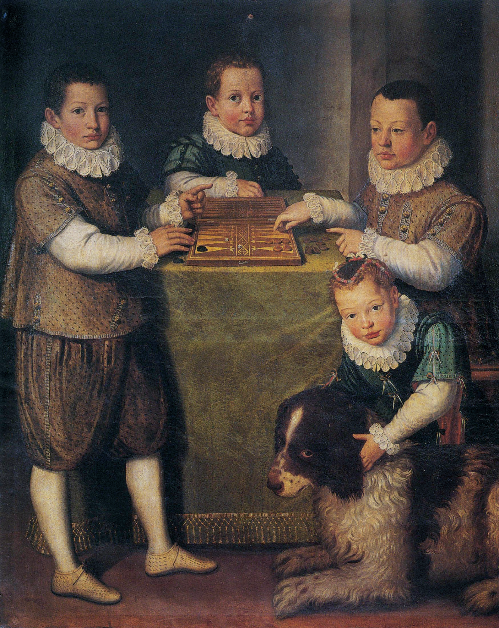 Sofonisba Anguissola's The Game of Chess (1555)