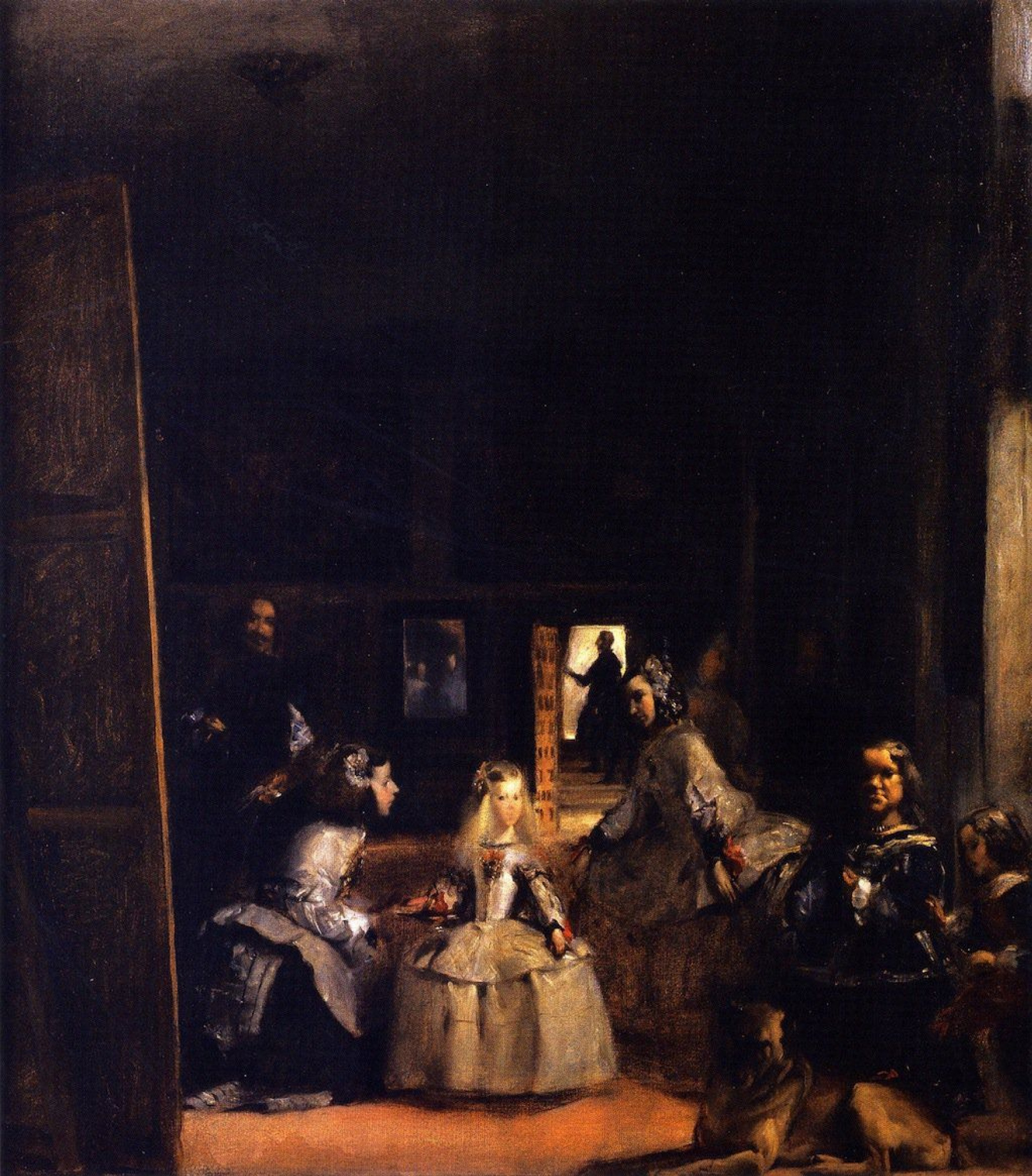 Las Meninas (by Velazquez), 1879, 100×114 cm by John Singer Sargent:  History, Analysis & Facts