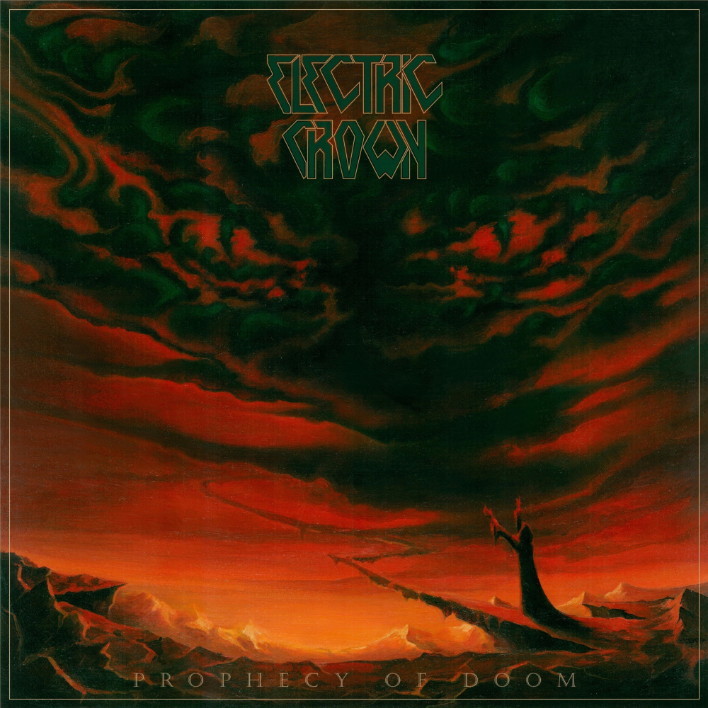 CEA 73. Artwork for cover.​ ELECTRIC CROWN - "Prophecy of doom" Release 2021