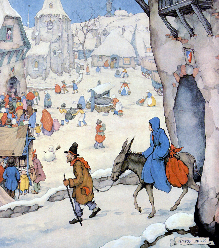 Anton pieck картины