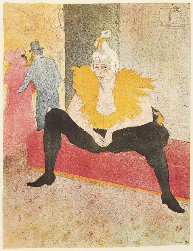 Henri de Toulouse-Lautrec. Clown Sha-U-Kao