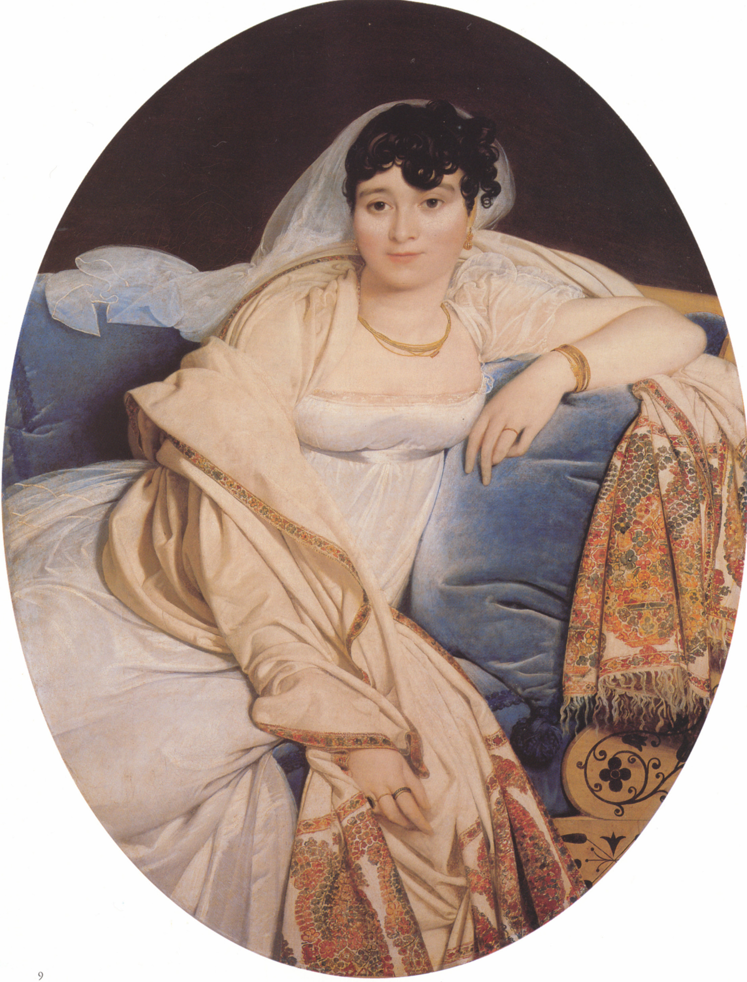 Portrait of Madame Riviere, née Marie Françoise Bibin Bloe de