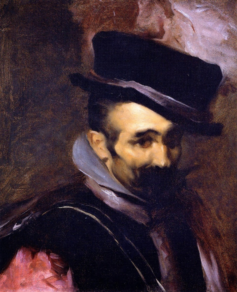 John Singer Sargent. The jester don Juan of Austria (for Velasquez)