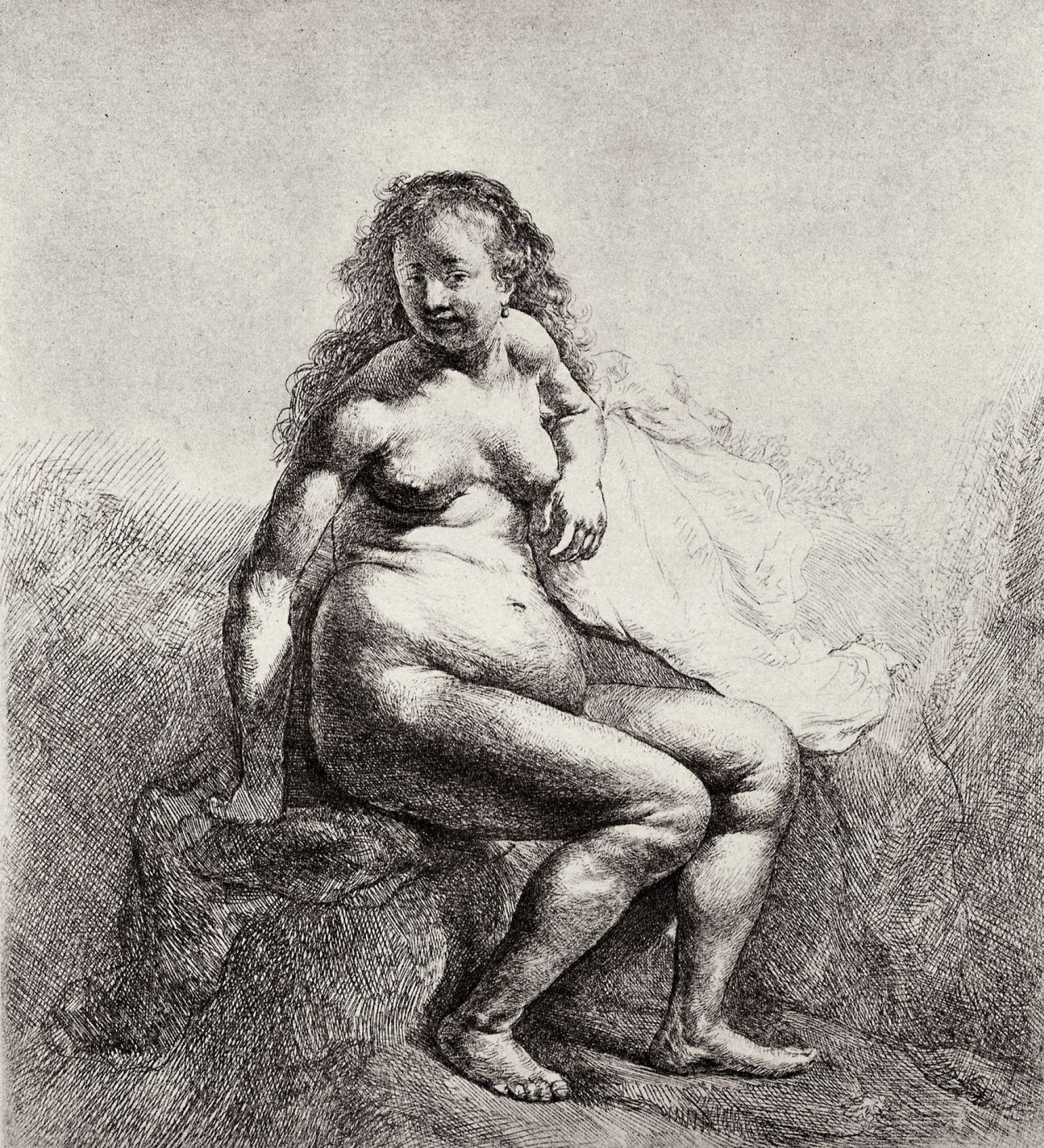 Seated Nude