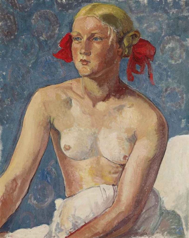 Cuno Amiet. Portrait Of Hilda Trog