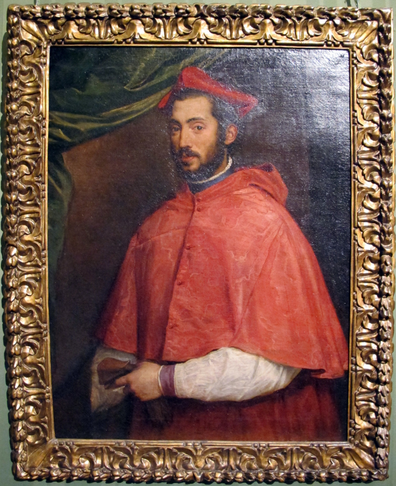 Portrait of cardinal Alessandro Farnese