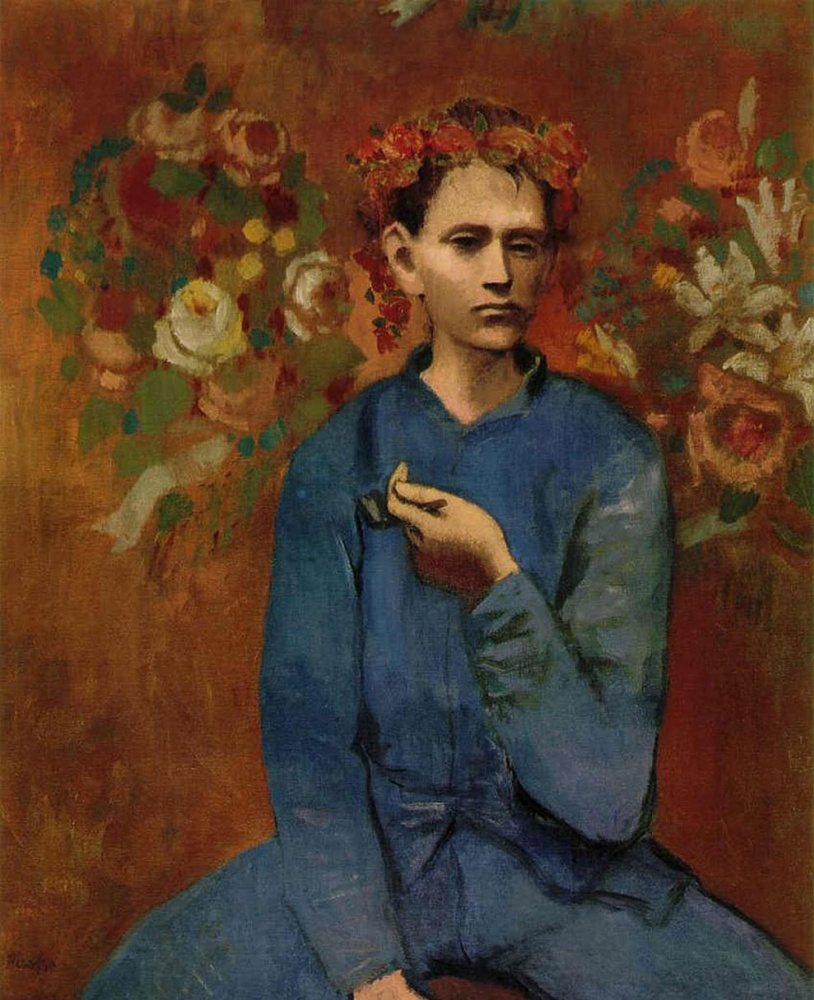Pablo Picasso. Boy with a pipe