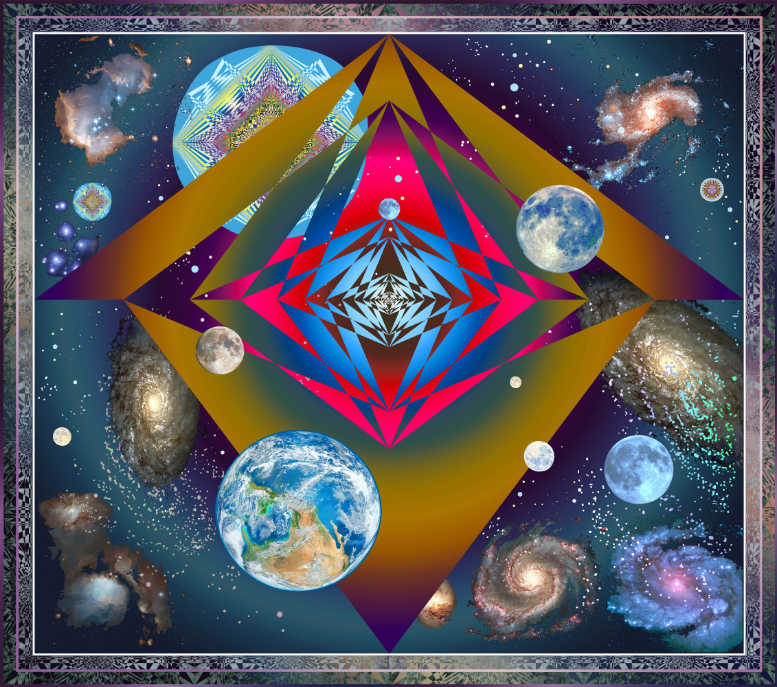 Юрий Николаевич Сафонов (Yury Safonov). "Space pyramids" - an energy crystal