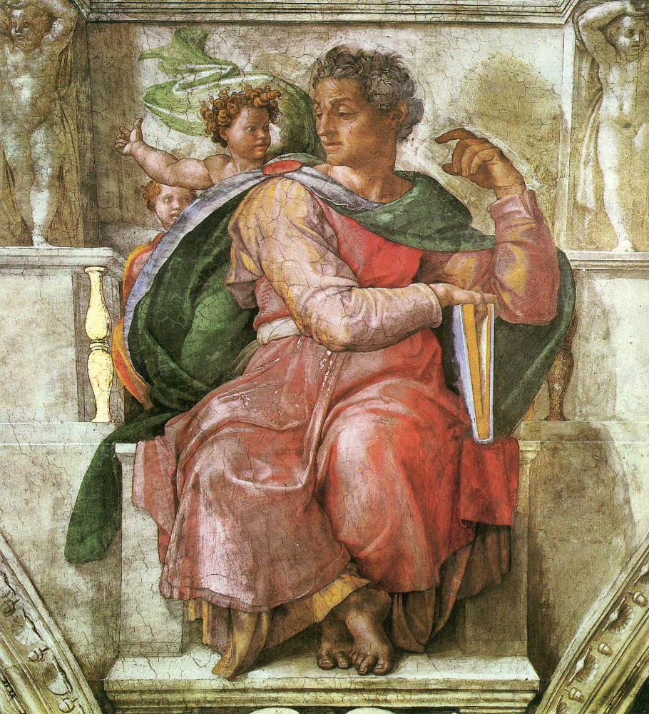 Michelangelo Buonarroti. The Prophet Isaiah