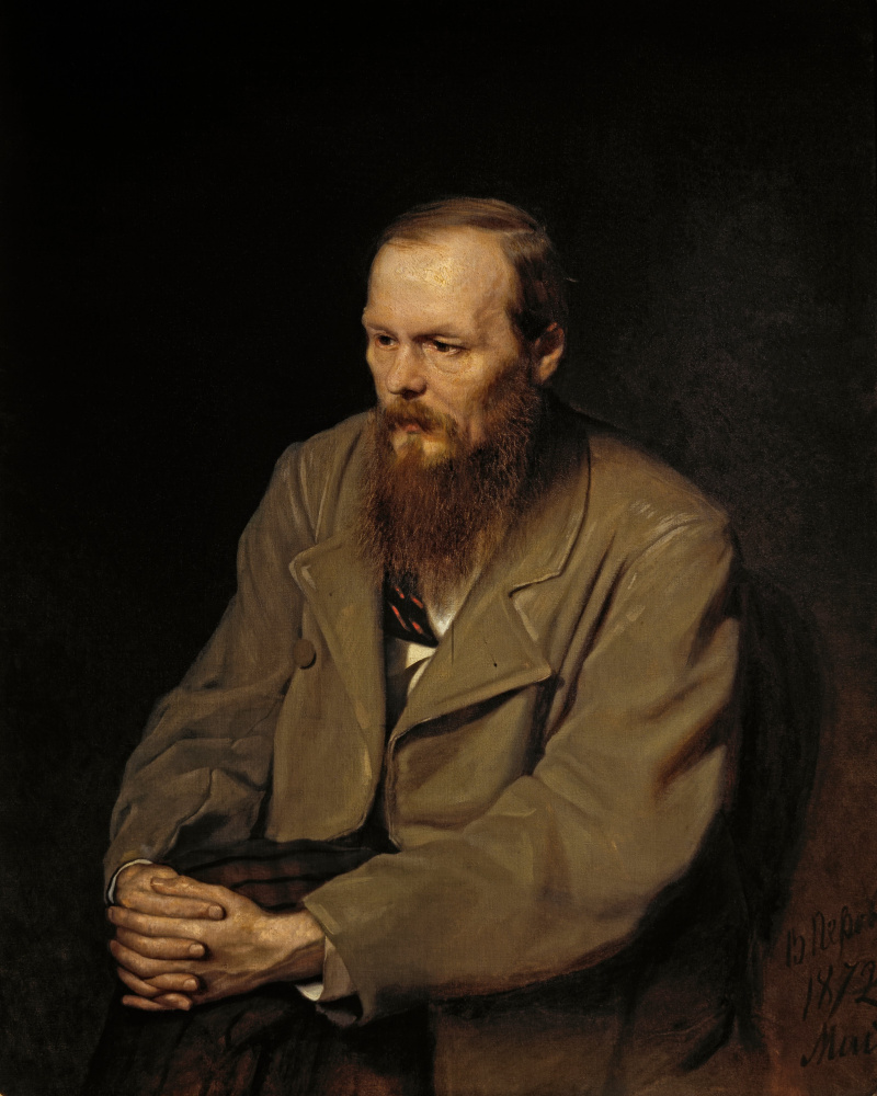 Vasily Grigorievich Perov. Portrait of the writer Fyodor Mikhailovich Dostoevsky