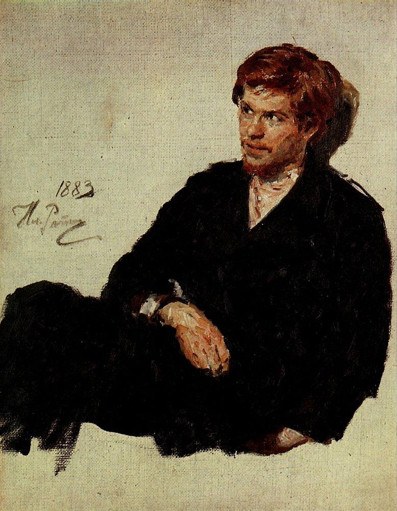 Ilya Efimovich Repin. Student-nihilist. Etude