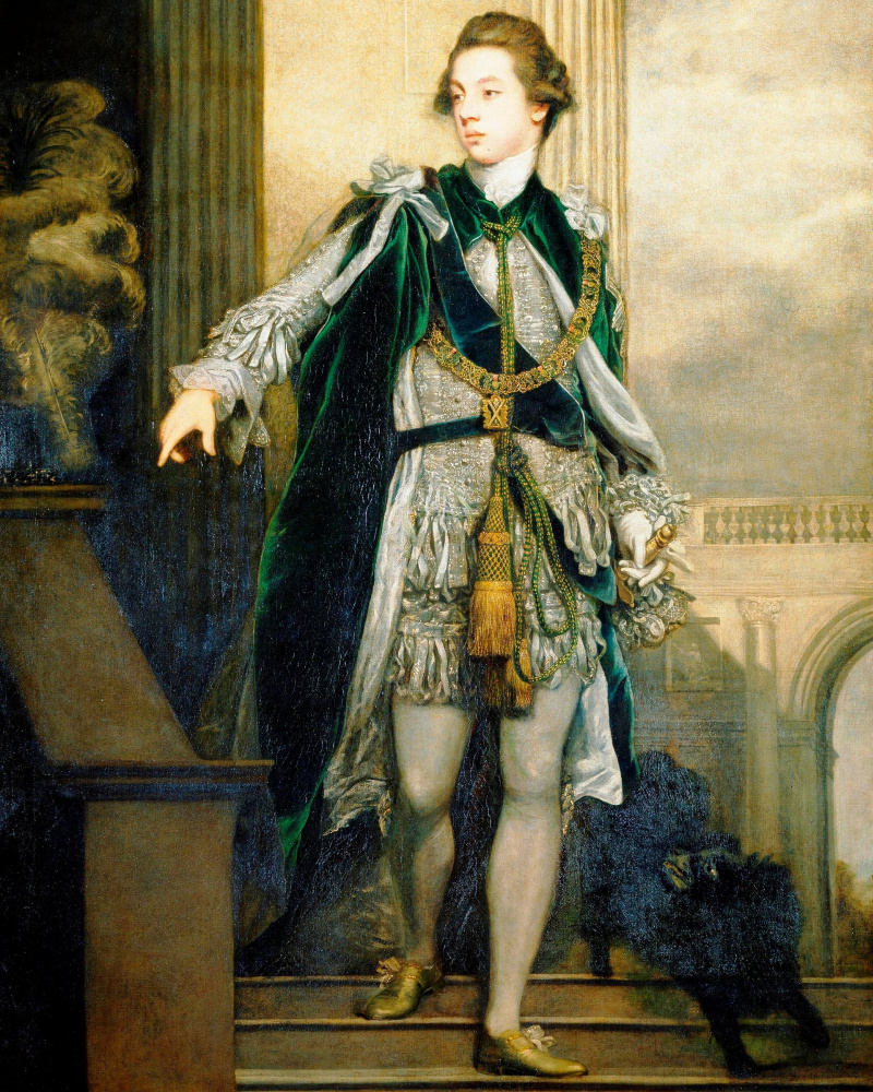 Joshua Reynolds. Portrait of Frederick Howard, 5th Earl of Carlisle