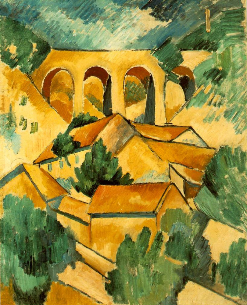 Georges Braque. Viaduct in l'estaque