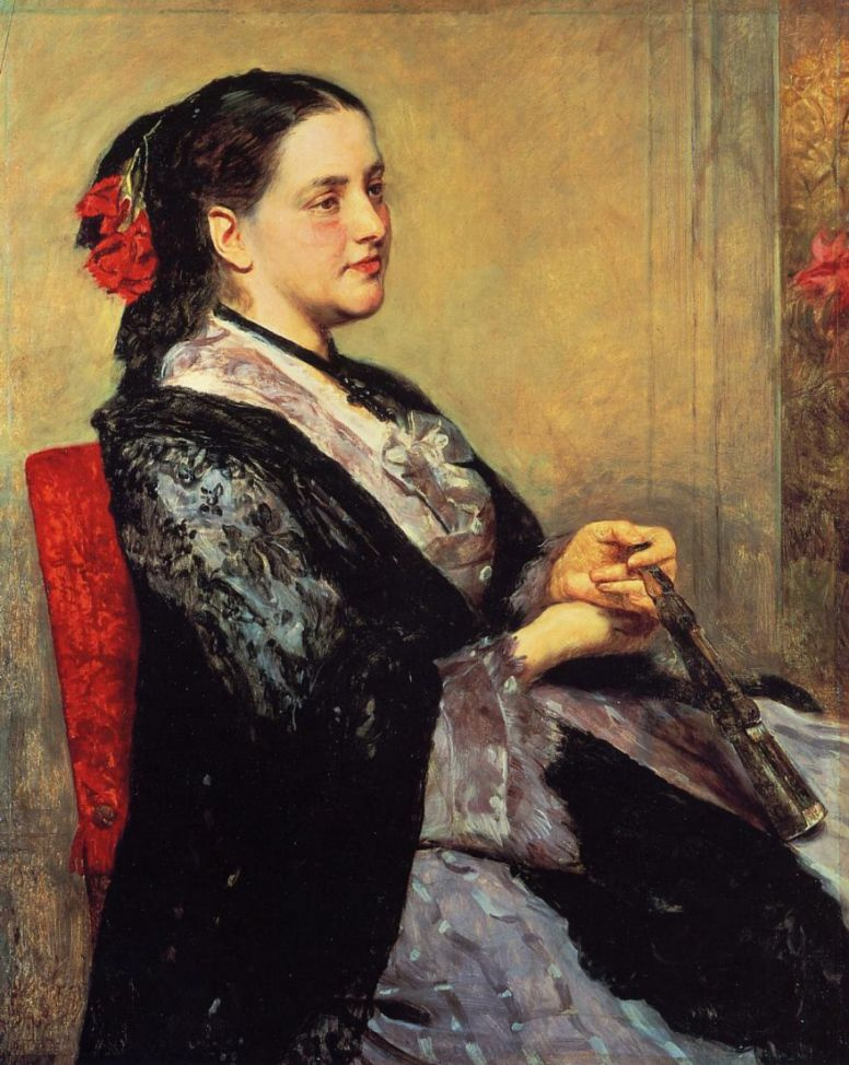 Mary Cassatt. Portrait of a lady of Seville