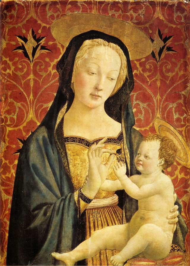 Domenico Veneziano. The Madonna and child
