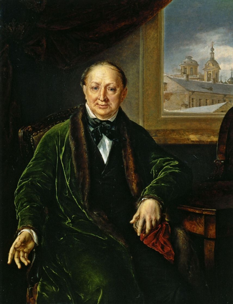 Vasily Tropinin. Portrait Of M. F. Protasova