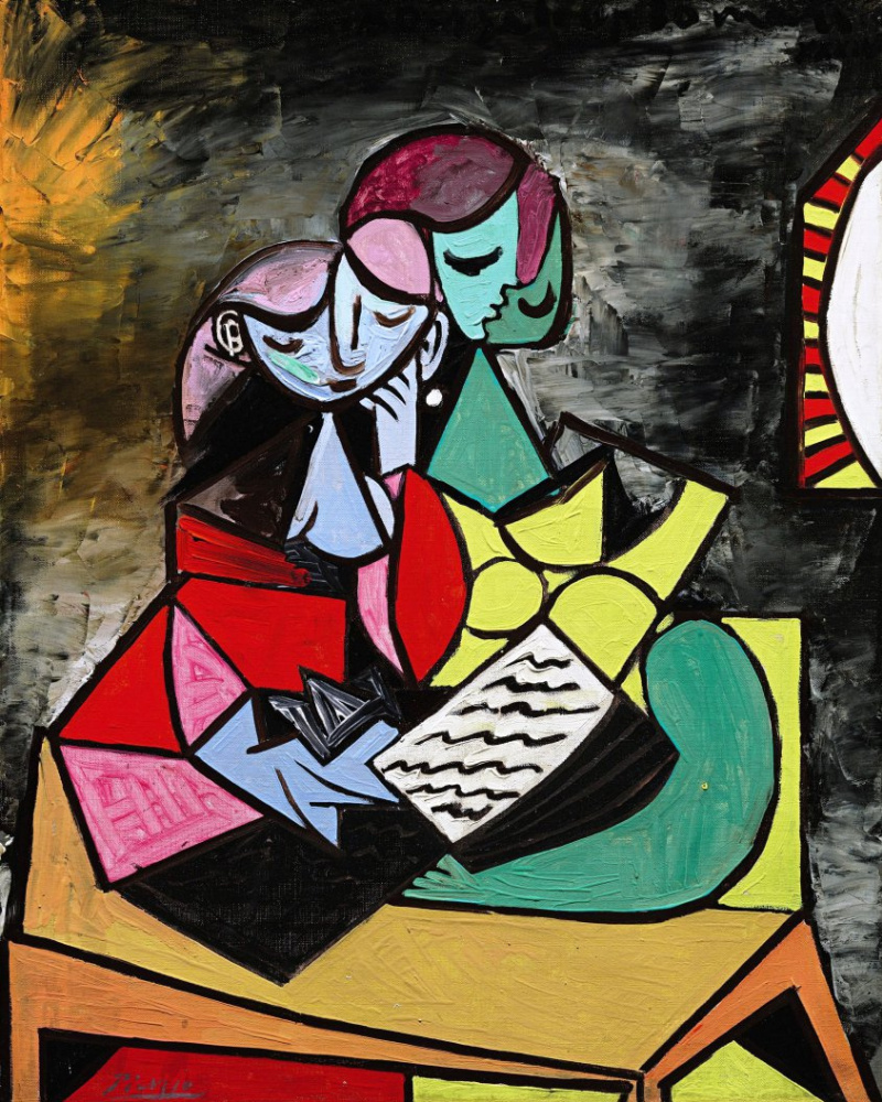 Pablo Picasso Due Personaggi Lettura Cm