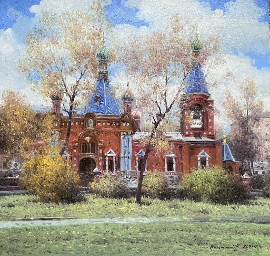 Vasily Ivanovich Gribennikov. Church of the Tikhvin Icon of the Mother of God on Havskaya Street