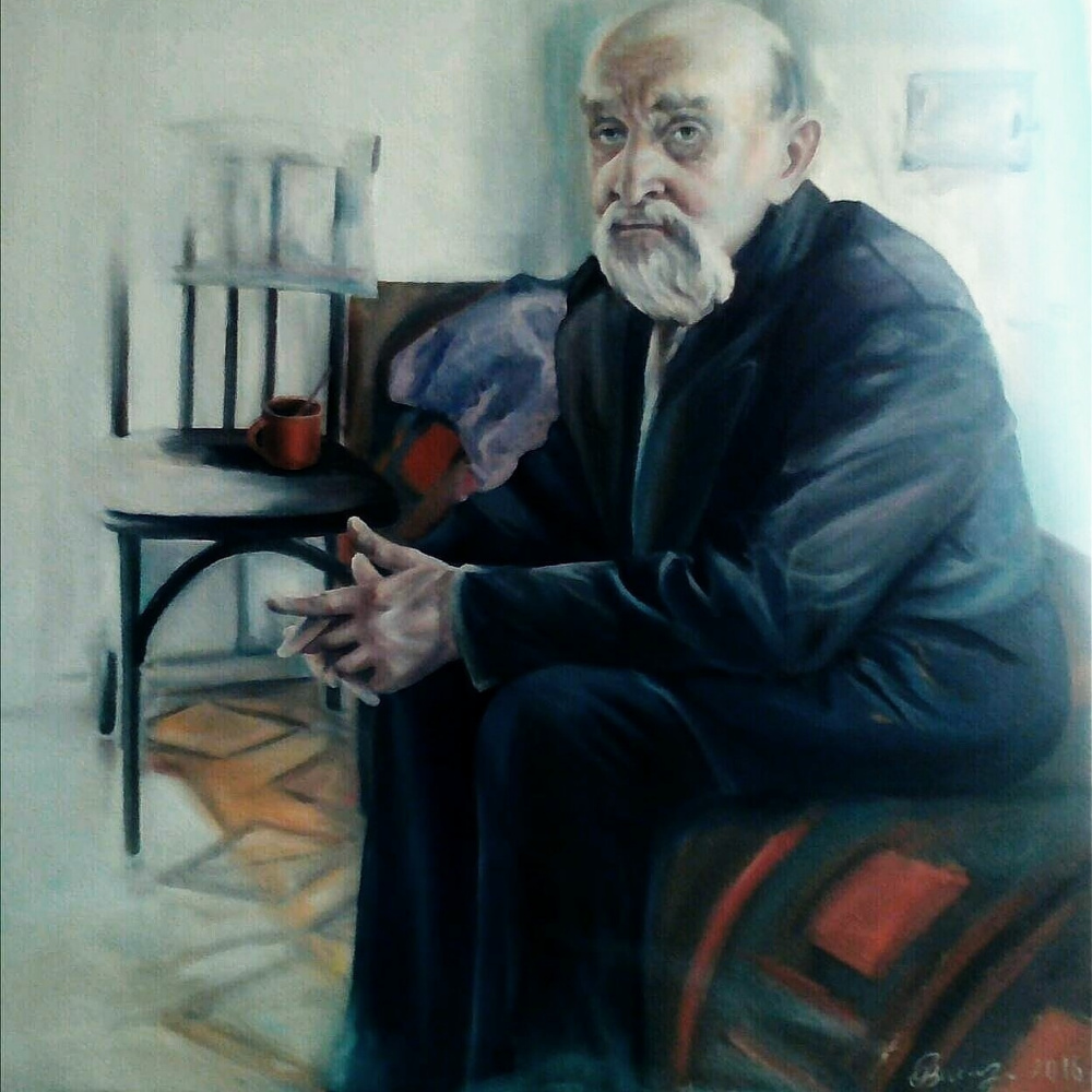 Портрет Сибиряка живопись