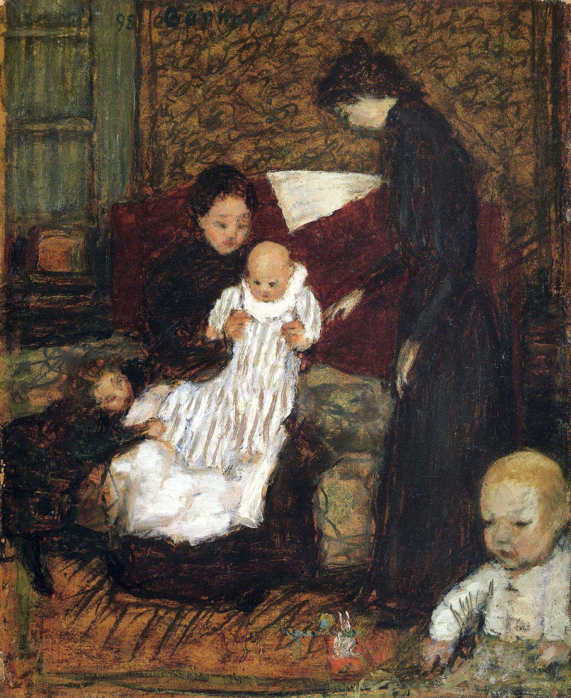 Pierre Bonnard. Women with children