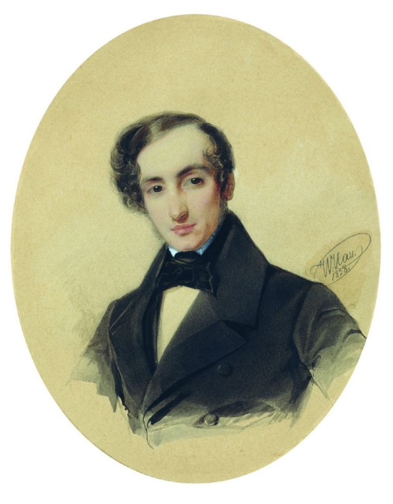 Vladimir Ivanovich Hau. Portrait of John Doe