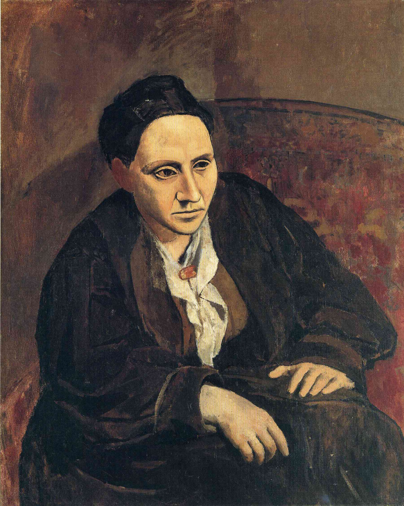 Pablo Picasso. Portrait Of Gertrude Stein