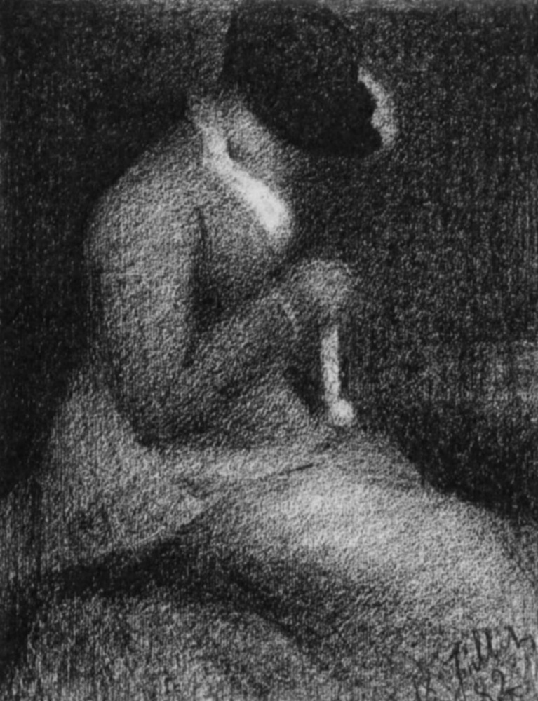 Georges Seurat. Knitting