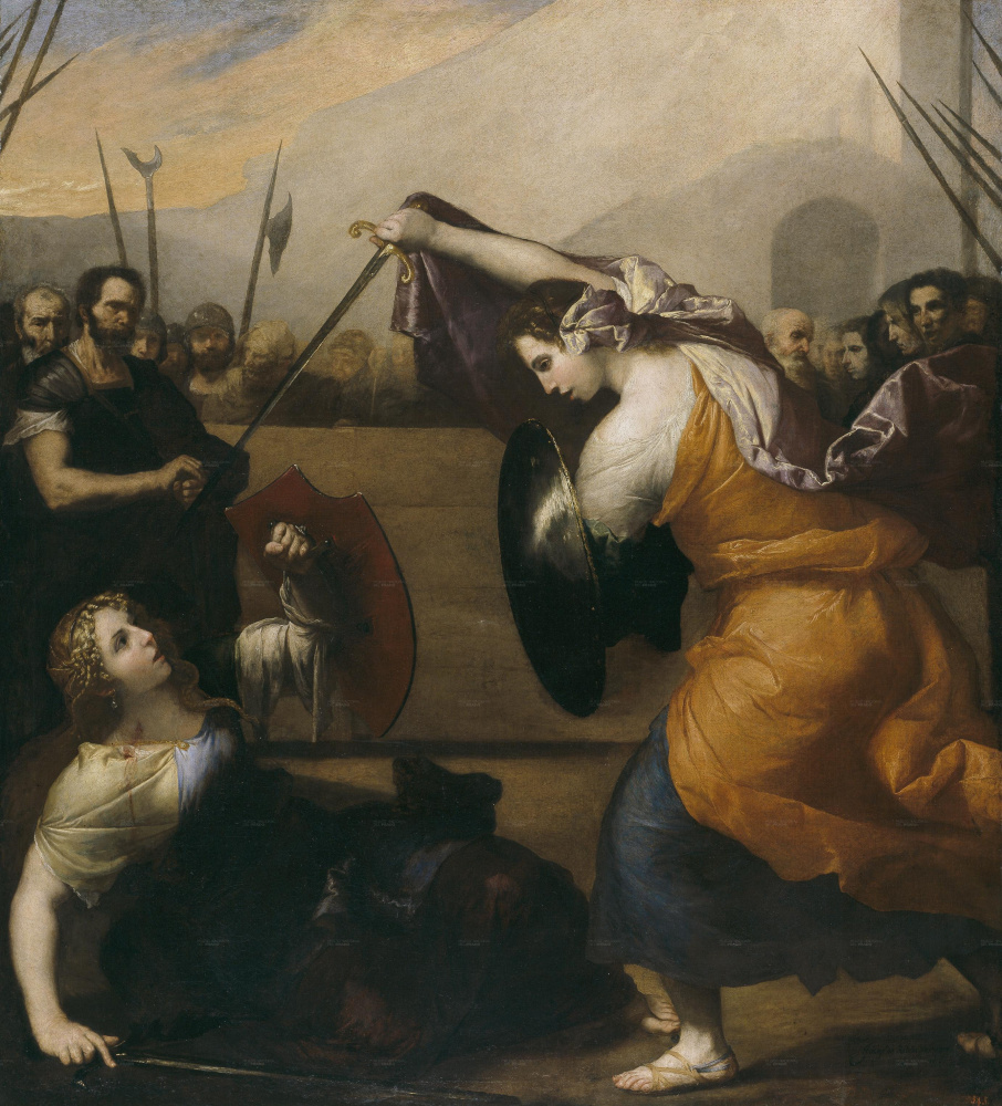 Jose de Ribera. The fight ladies