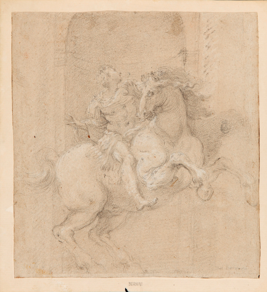 Gian Lorenzo Bernini. The Emperor Constantine on horseback