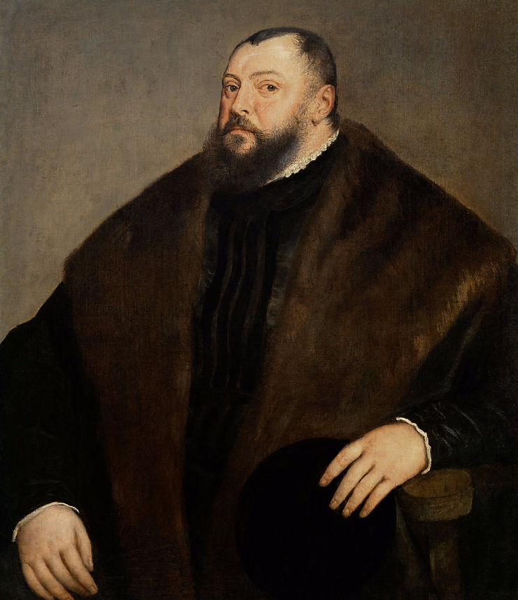 Titian Vecelli. Portrait of Grand Duke Johann Friedrich of Saxony