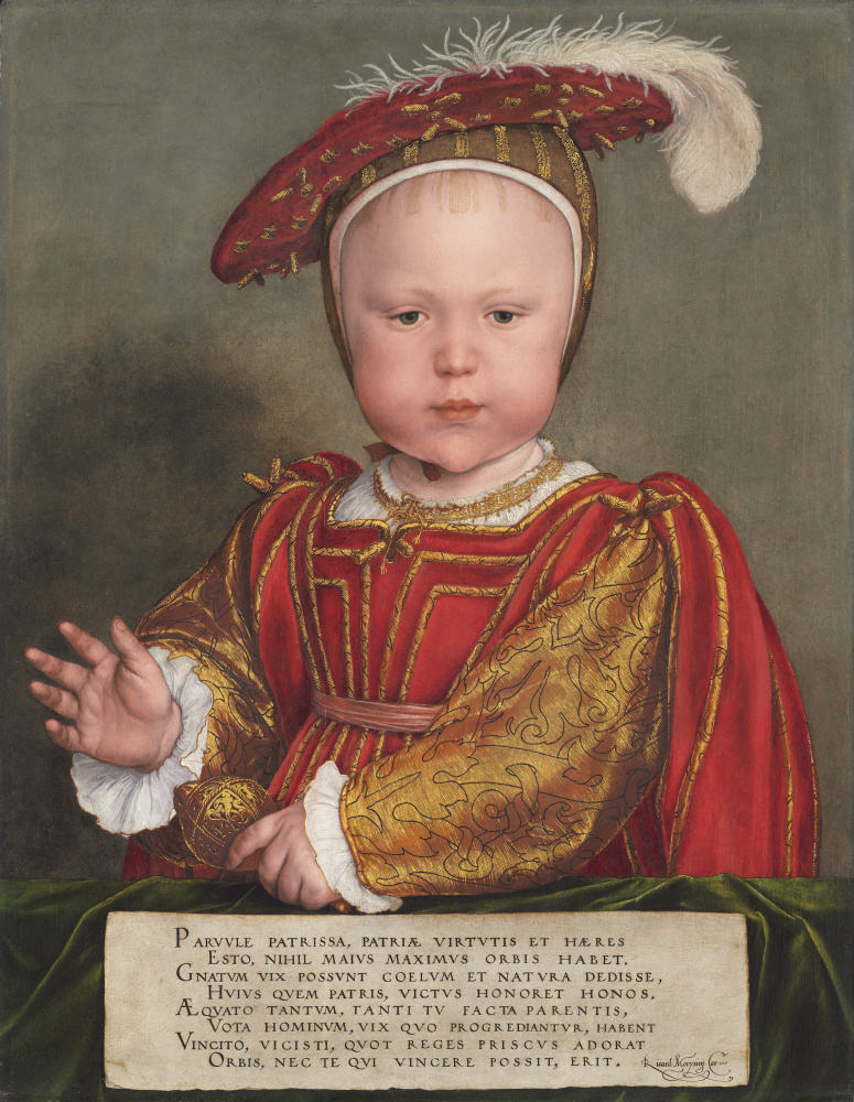 Hans Holbein the Younger. Portrait of Edward VI in childhood