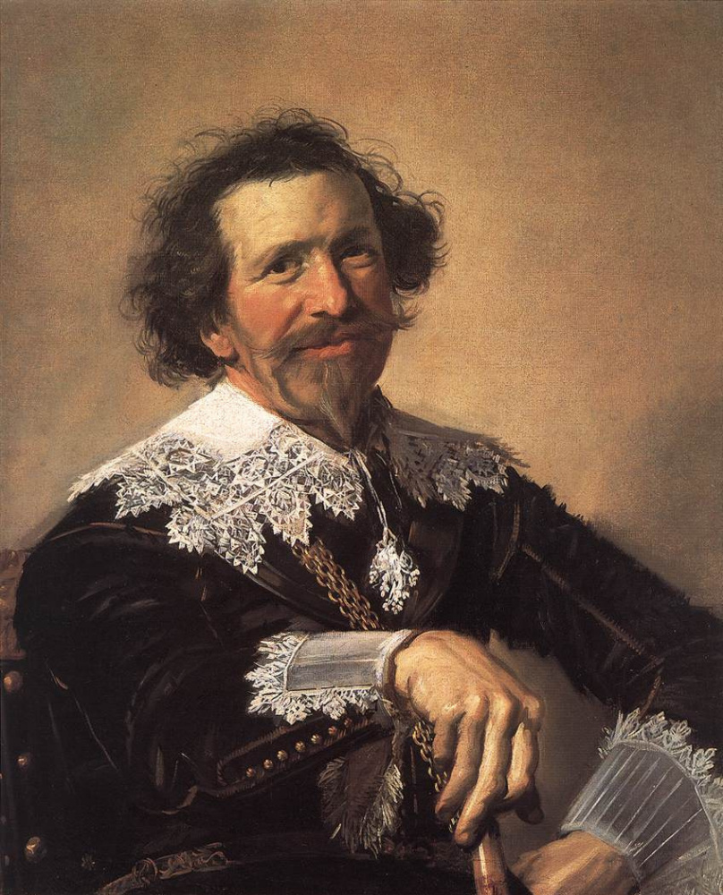 Frans Hals. Portrait of Pieter van der brook