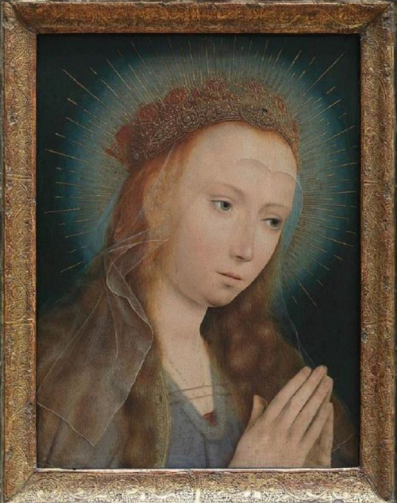 Quentin Metsis 1466 - 1530. Prayer of the Virgin Mary